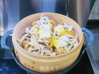 浑蒸年夜闸蟹的做法步调：4
