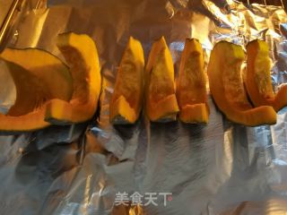 电烤贝贝北瓜的做法步调：3
