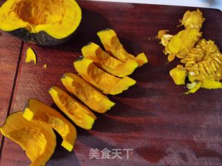 电烤贝贝北瓜的做法步调：2