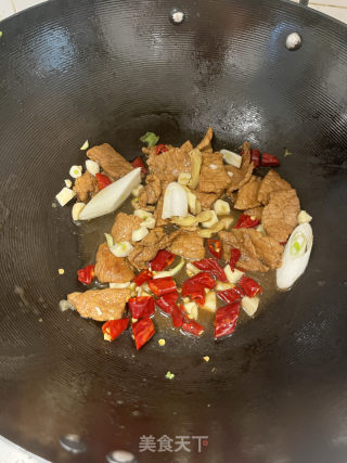 低卡猪肉利剑菜炖粉条的做法步调：6