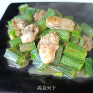 蚝肉炒春葵的做法步调：14
