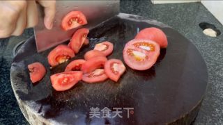 番茄鸡蛋牛肉锅的做法步调：5