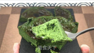 抹茶硬心巴斯克，中皮酥喷鼻，里面滑老硬心，浓重抹茶风味正在心中滑动。的做法步调：16