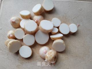 咸蛋肉终蒸芋艿的做法步调：5