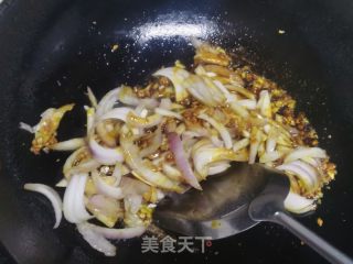 铁板虾滑的做法步调：5
