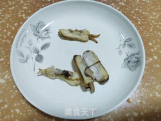 葱姜炒蛏子的做法步调：5