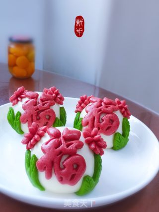 祸字馒头的做法步调：12