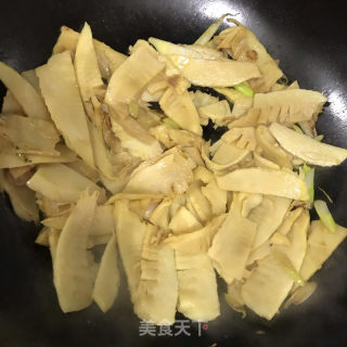 素炒冬笋的做法步调：6