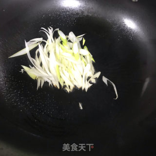 素炒冬笋的做法步调：4