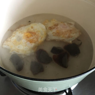 单蛋萝卜丝汤的做法步调：6