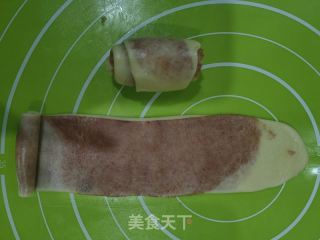 彩色螺旋蛋黄酥的做法步调：9