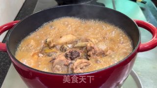花螺鲍鱼鸡煲的做法步调：13