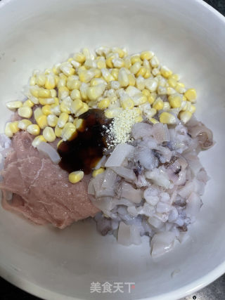 鱿鱼饼的做法步调：6