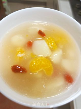 马蹄桔子苦汤的做法步调：8
