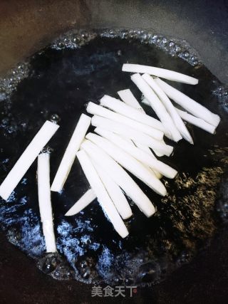 杏鲍菇炒牛肉的做法步调：3