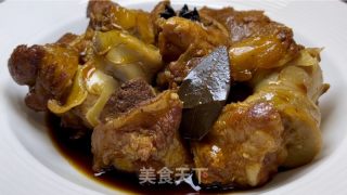 白烧年夜骨的做法步调：11