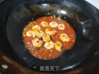 茄汁虾球的做法步调：8