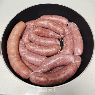 便宜蒜腊肠的做法步调：12