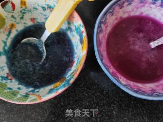 彩色三陈饺子的做法步调：4