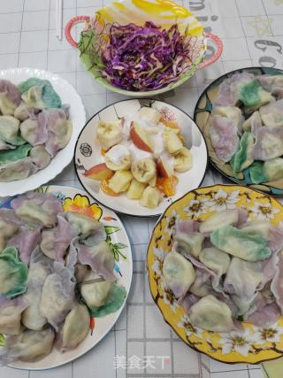 彩色三陈饺子的做法步调：14