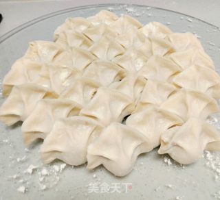 冬至吃饺子的做法步调：3