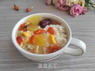白枣苹果酒酿煮蛋的做法步调：6