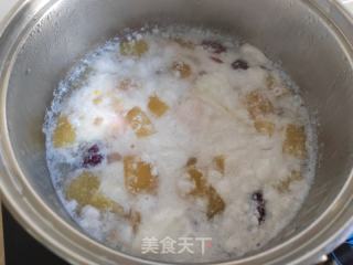 白枣苹果酒酿煮蛋的做法步调：4