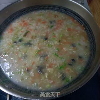 奶利剑菜海陈粥的做法步调：15