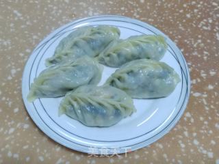 荠菜素馅蒸饺的做法步调：9