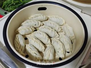 荠菜素馅蒸饺的做法步调：7