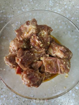 排骨咸菜焖饭的做法步调：4