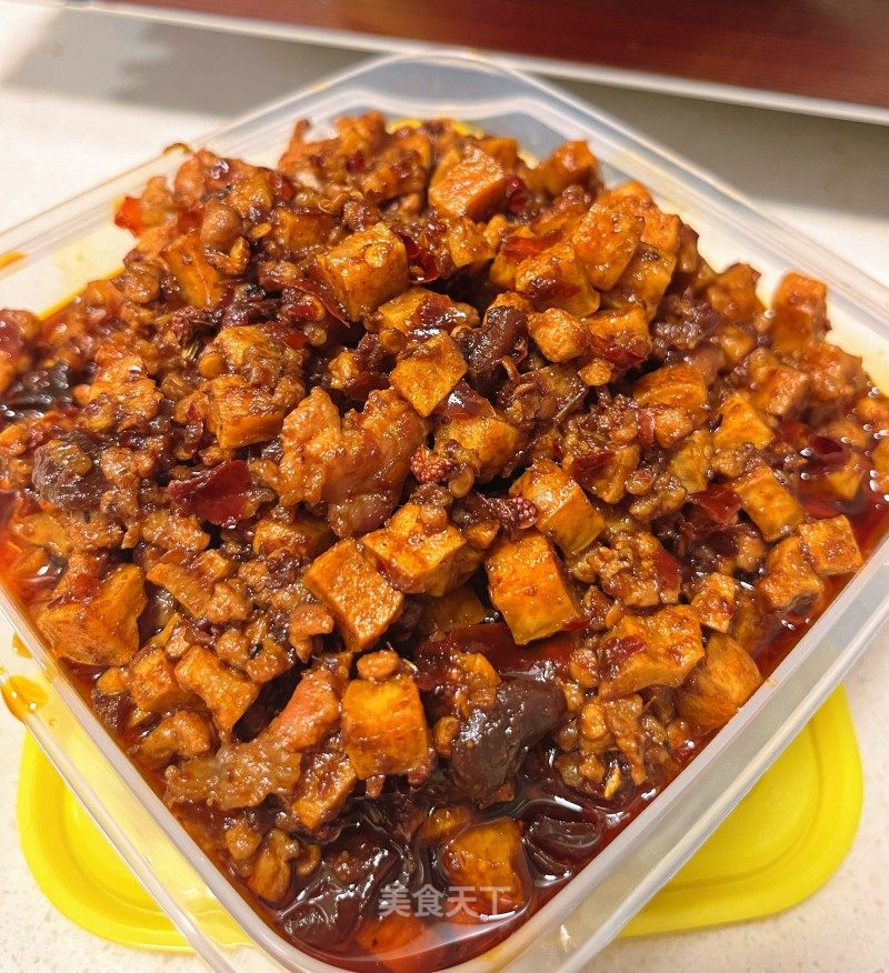 豆干肉终米线酱的做法